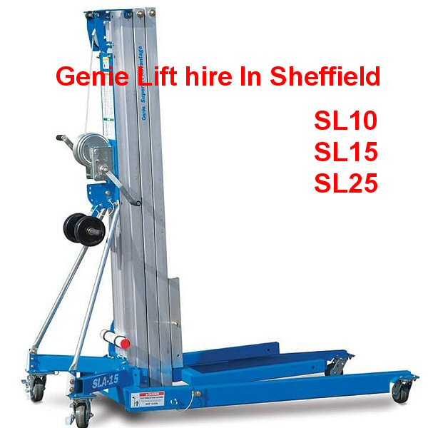 Genie Material Lift Hire In Sheffield