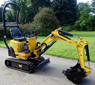 Micro Digger Hire in Sheffield