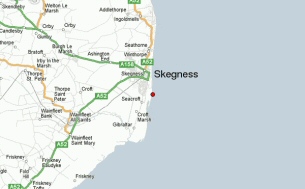 Skegness Road Map
