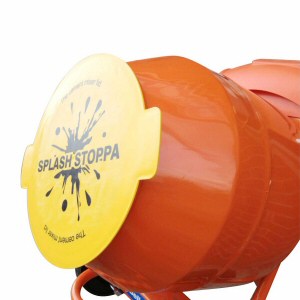 Buy the spash stoppa cement mixer cleaning lid