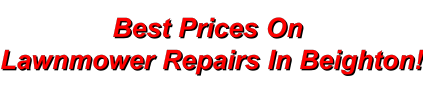 Best Prices On Lawnmower Repairs In Beighton, Sheffield